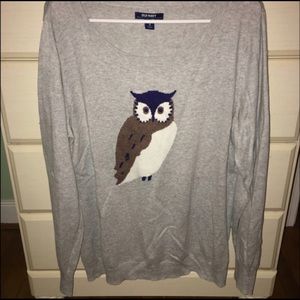 Old Navy Owl sweater Size  XL